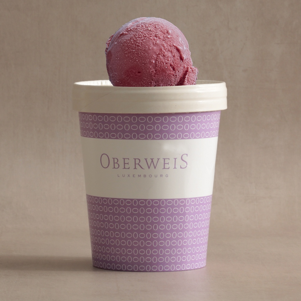 Sorbet plein fruit framboise 1/2 L