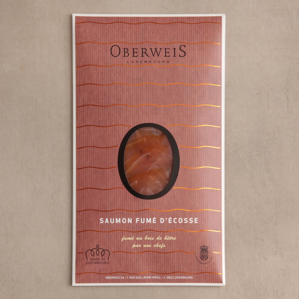 Saumon fumé maison origine Ecosse