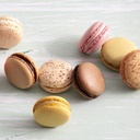 Assortiment de 16 macarons