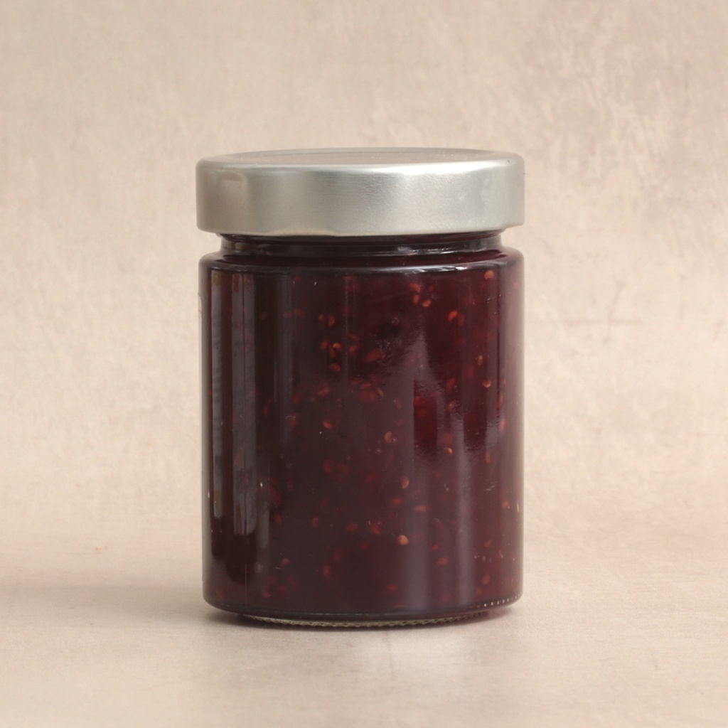 Confiture extra Rhubarbe-Framboises 250g