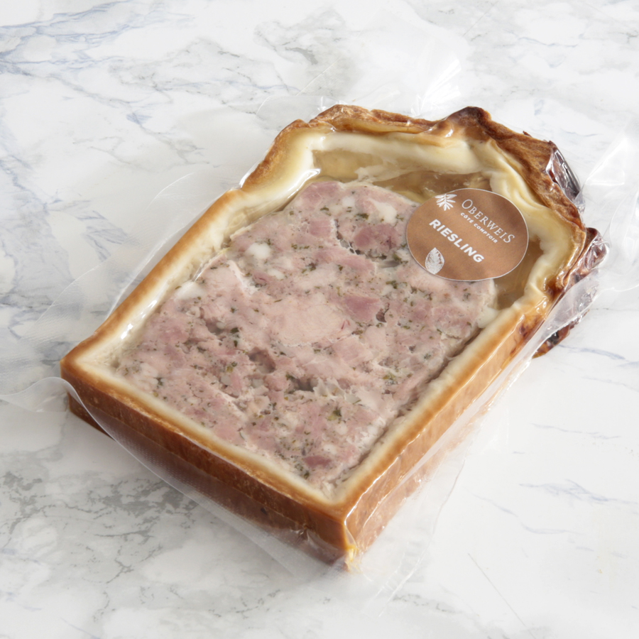 Tranche de pâté au Riesling