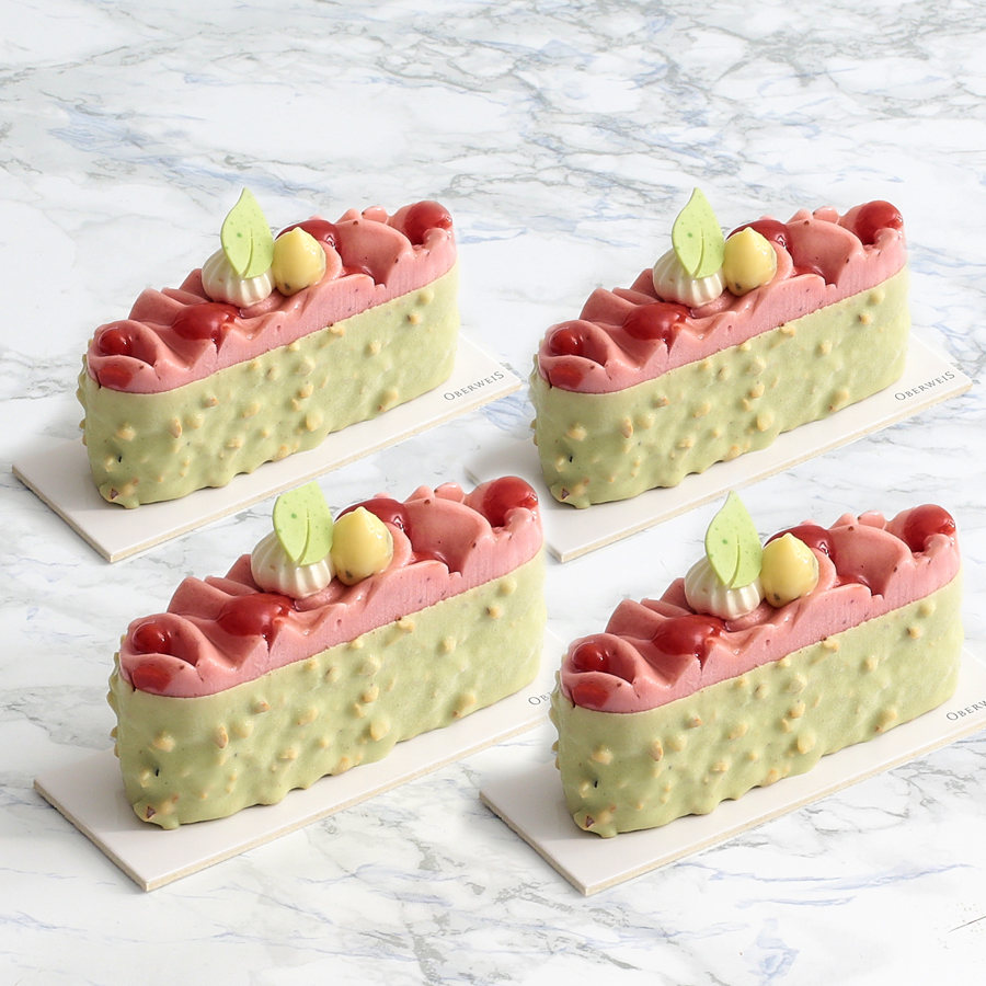 Tartelettes glacées Fraise-Citron-Basilic