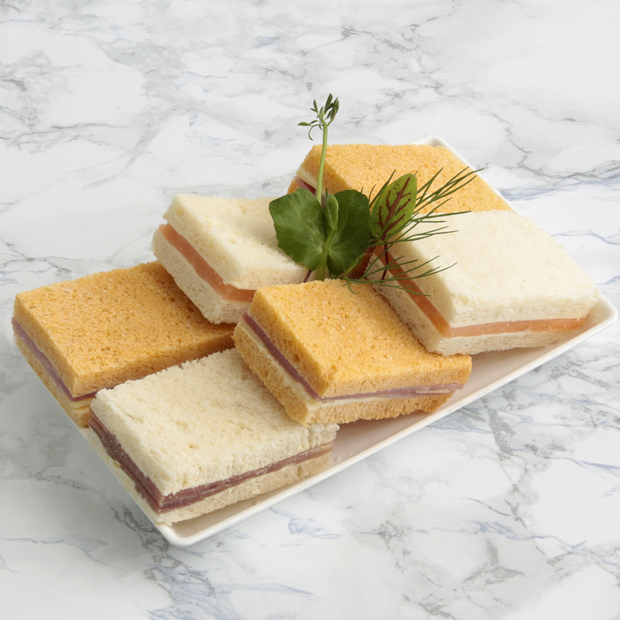 Plateau de 6 mini club sandwichs assortis