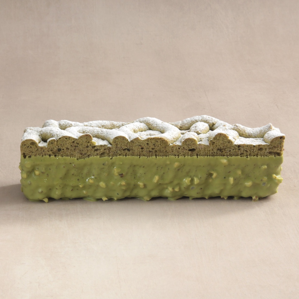 Cake chocolat au  thé vert Matcha
