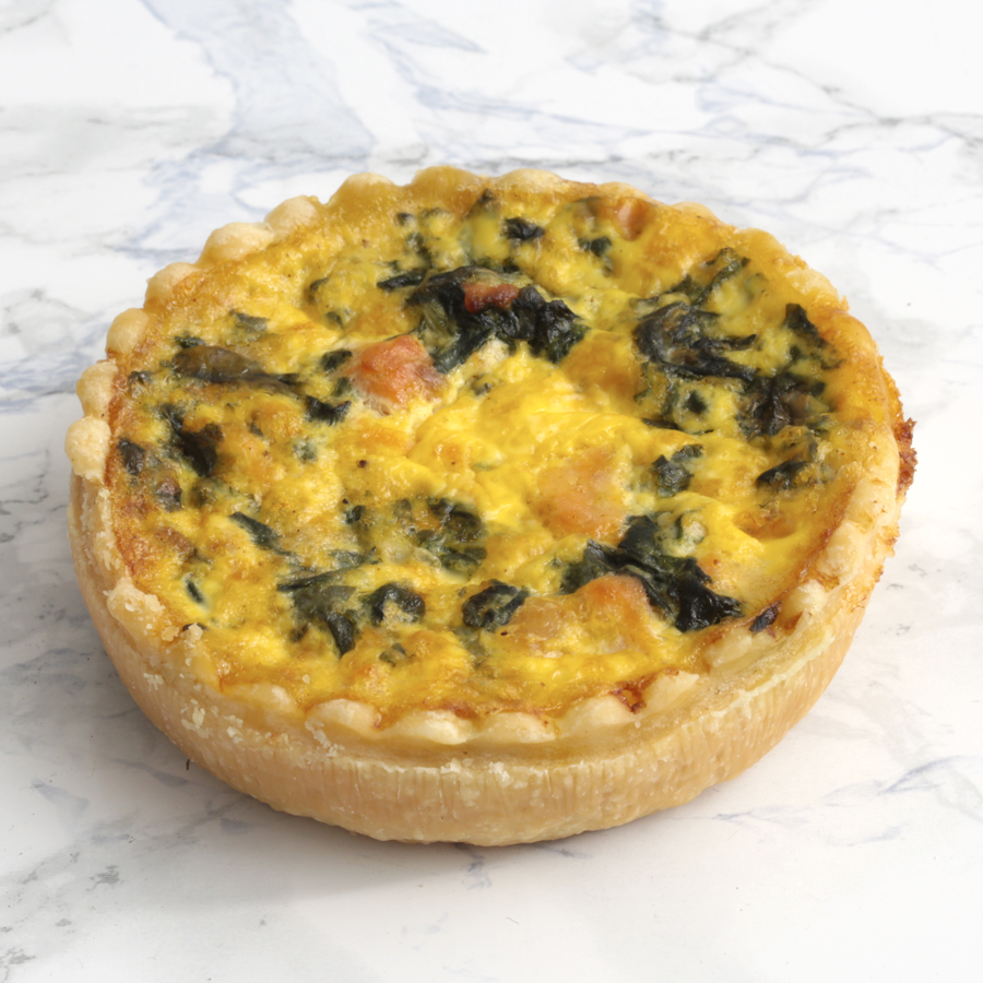 quiche saumon épinard