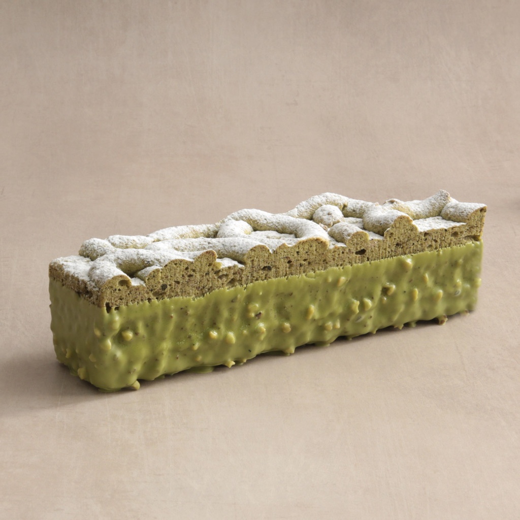 Cake chocolat au  thé vert Matcha