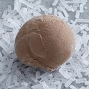 [010574*] Dominican Republic chocolate ice cream 68% 1/2 L