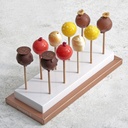 [012370*] Pastry lollipops 