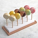 [012372*] Macaroon-lollipops