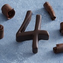 [002140*] Chiffre en chocolat n°4
