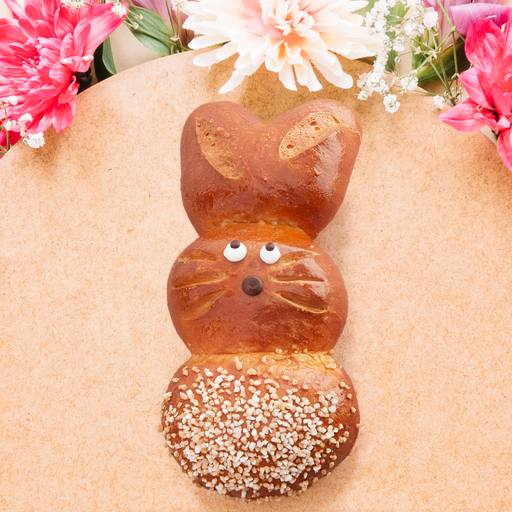 [006659*] Half-brioche Easter hare