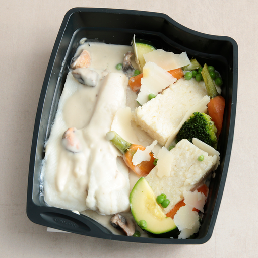 [007554*] Filet de plie, sauce dieppoise