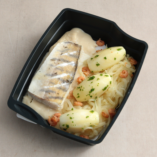[007598*] Pavé de sandre, sauce au Riesling