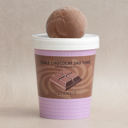 [010574*] Sao Tomé chocolate ice cream 1/2 L