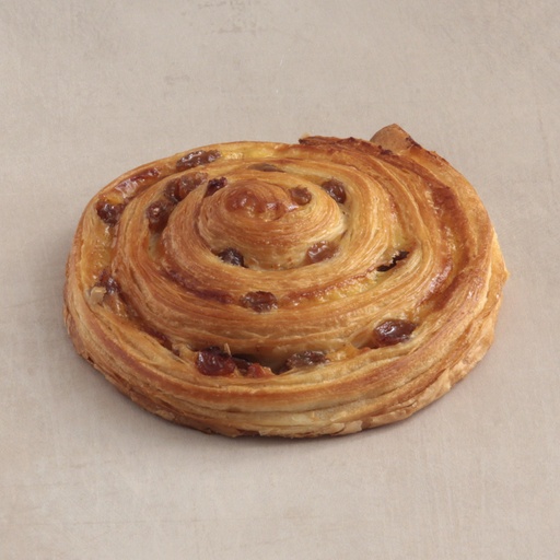 [000010*] Roll with raisin and pudding