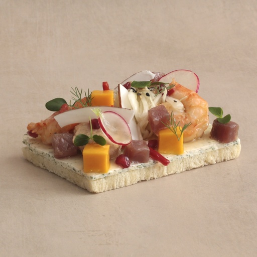 [011959*] Tuna toast