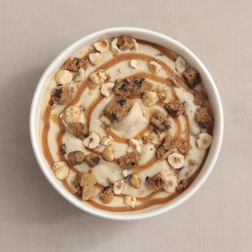 [013061*] Frozen azelnut-cookie ice cream delight