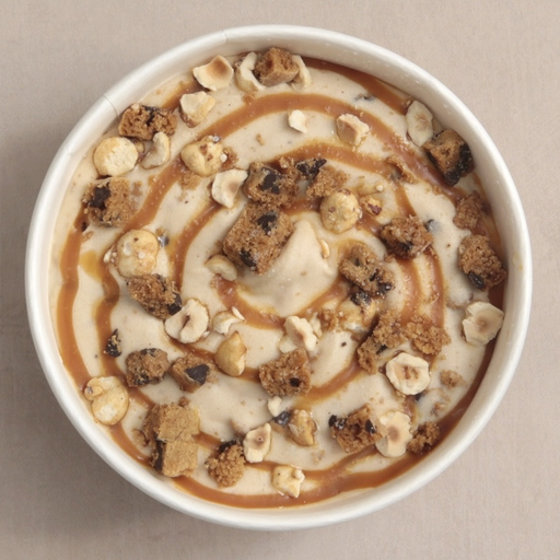 [013061*] Frozen azelnut-cookie ice cream delight