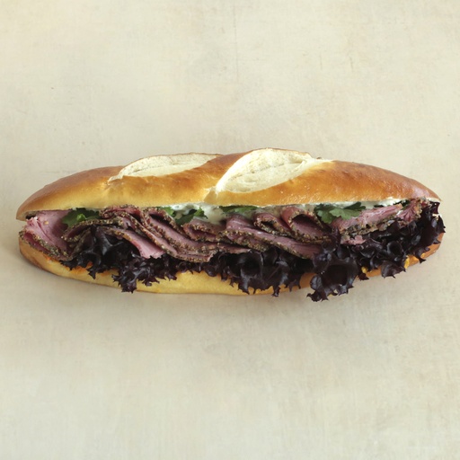 [013414*] Pastrami-Brezelbrötchen 