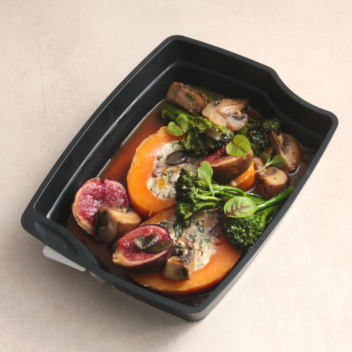 [013883*] Stuffed roasted butternut squash