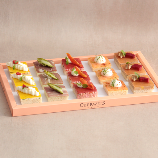 [014141*] Selektion von Canapés