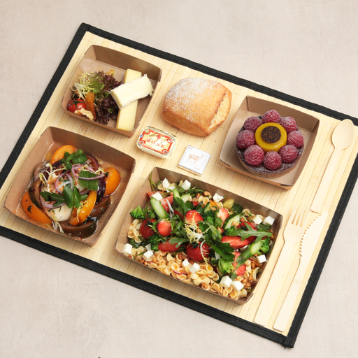 [014150*] Menütablett "Primavera" (Vegetarisch)