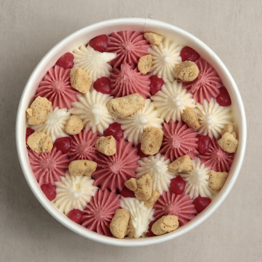 [014163*] Coconut Strawberry Frozen Delight 