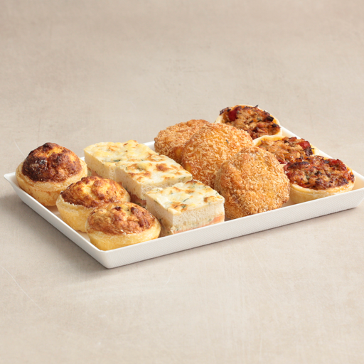 [014214*] Assortment of hot appetizers