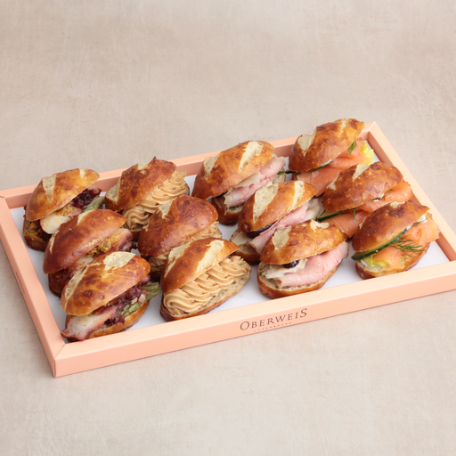 [014217*] Mini sandwichs bretzels