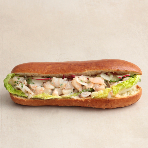 [014407*] Briochebrötchen mit Scampi