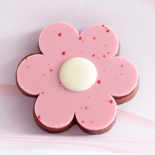 [014524*] Praliné flower in pink