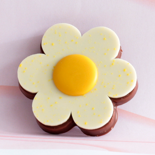 [014526*] Praliné Blume in weiß