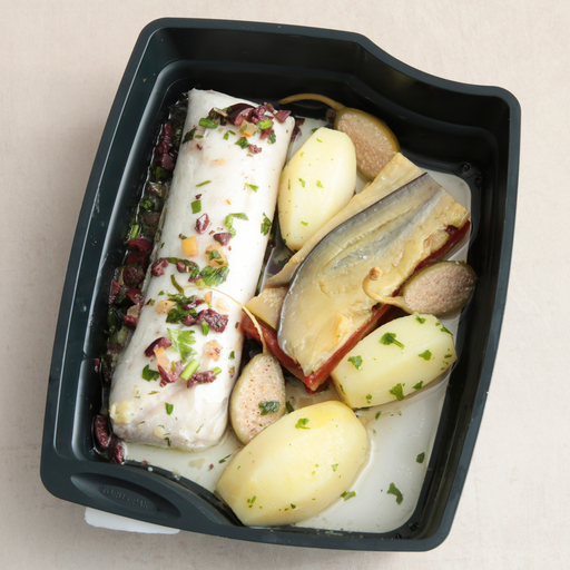 [014558*] Filet de daurade, sauce citron confit