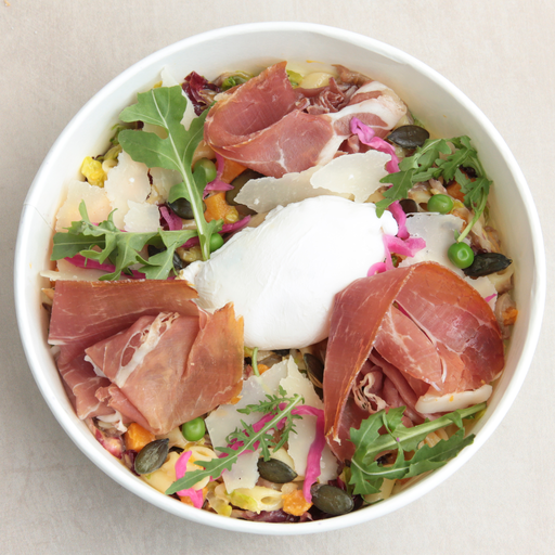 [014679*] Large Parma ham salad