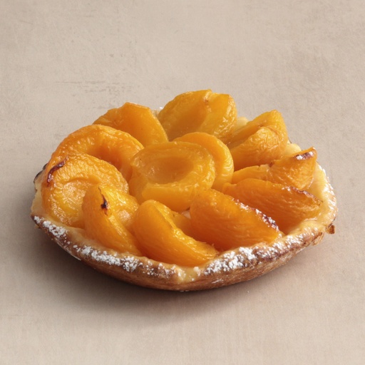 [000179*] Tartelette pâte levée abricots