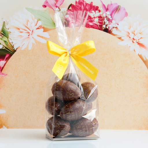 [003895*] Milk chocolate eggs filled with praline