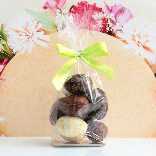 [003898*] Mischung Eier mit Praliné gefüllt