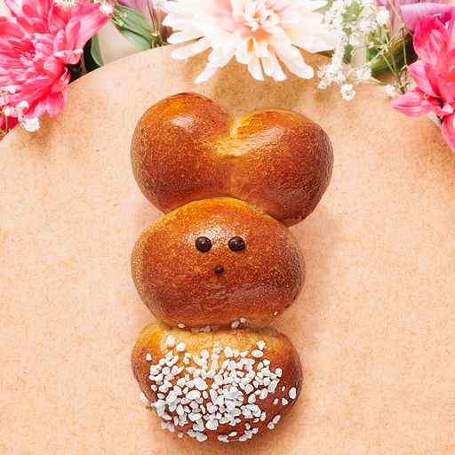 [004077*] Rabbit head half brioche