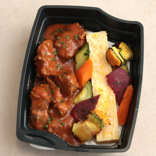 [004407*] Braised veal "Marengo"