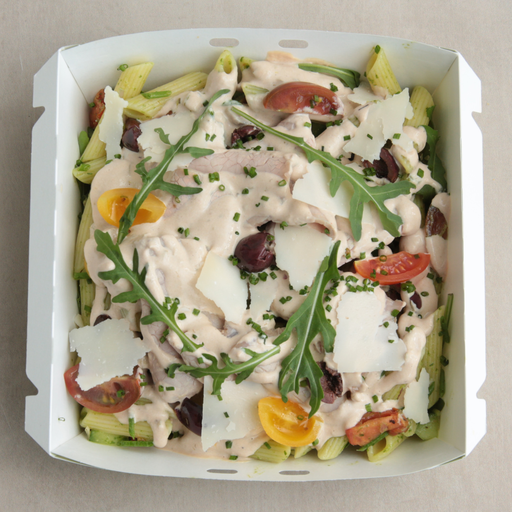 [004654*] Large Vitello tonato salad