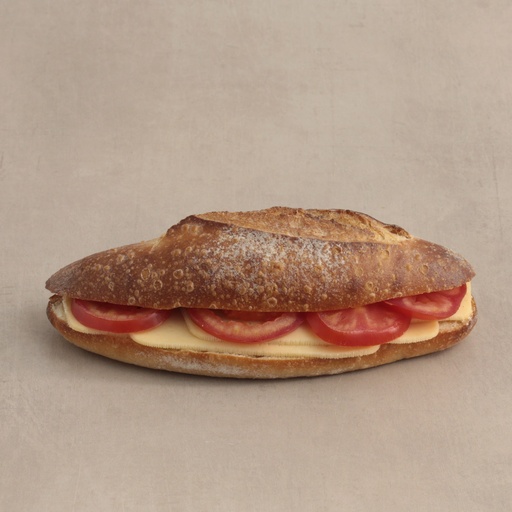 [000078*] Belegtes Brötchen - Käse