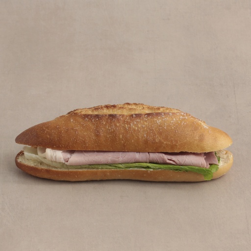 [000079*] Petit pain jambon beurre